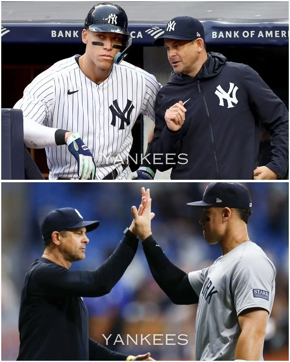 Yankees' Aaron Boone squashes talk about start of 2025 being Aaron Judge's best run