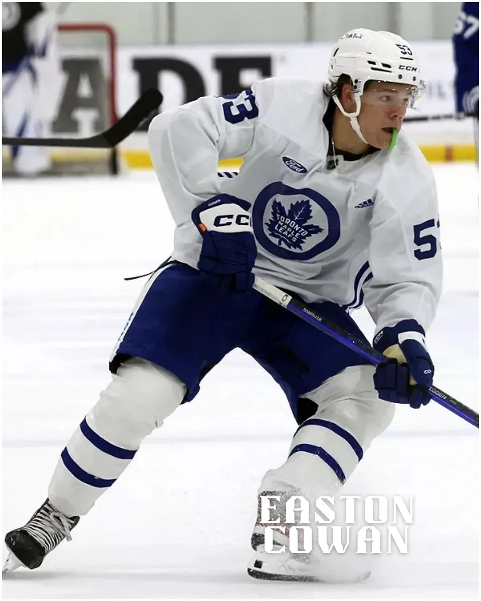 ‘Never Take Anything For Granted’: Maple Leafs Prospect Easton Cowan Reflects On Marner’s Mentorship, Another Shot At Memorial Cup