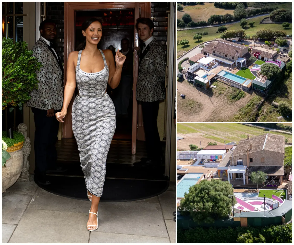 FIRST LOOK: Love Island villa gets dramatic makeover with neon-purple fire pit and luxury upgrades – frantic crew race against time to finish jaw-dropping set ahead of summer launch - suong