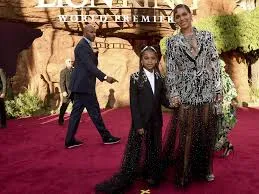 Beyonce and daughter Blue Ivy, 7, wow in matching outfits as Destiny’s Child reunites at the Lion King premiere