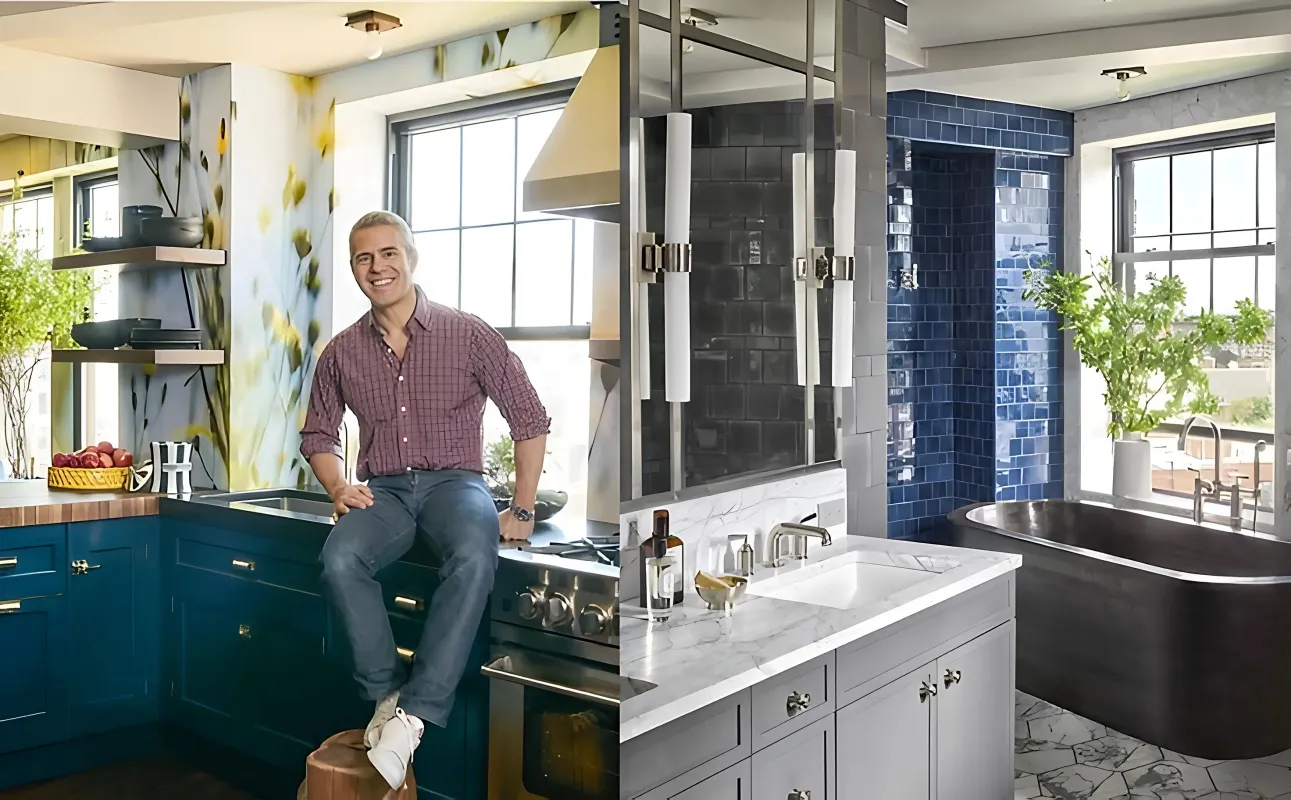 Step Inside: Bravo's Andy Cohen Unveils Stylish NYC Home Renovation in Stunning Photos! - lulu Step Inside: Bravo's Andy Cohen Unveils Stylish NYC Home Renovation in Stunning Photos! - lulu