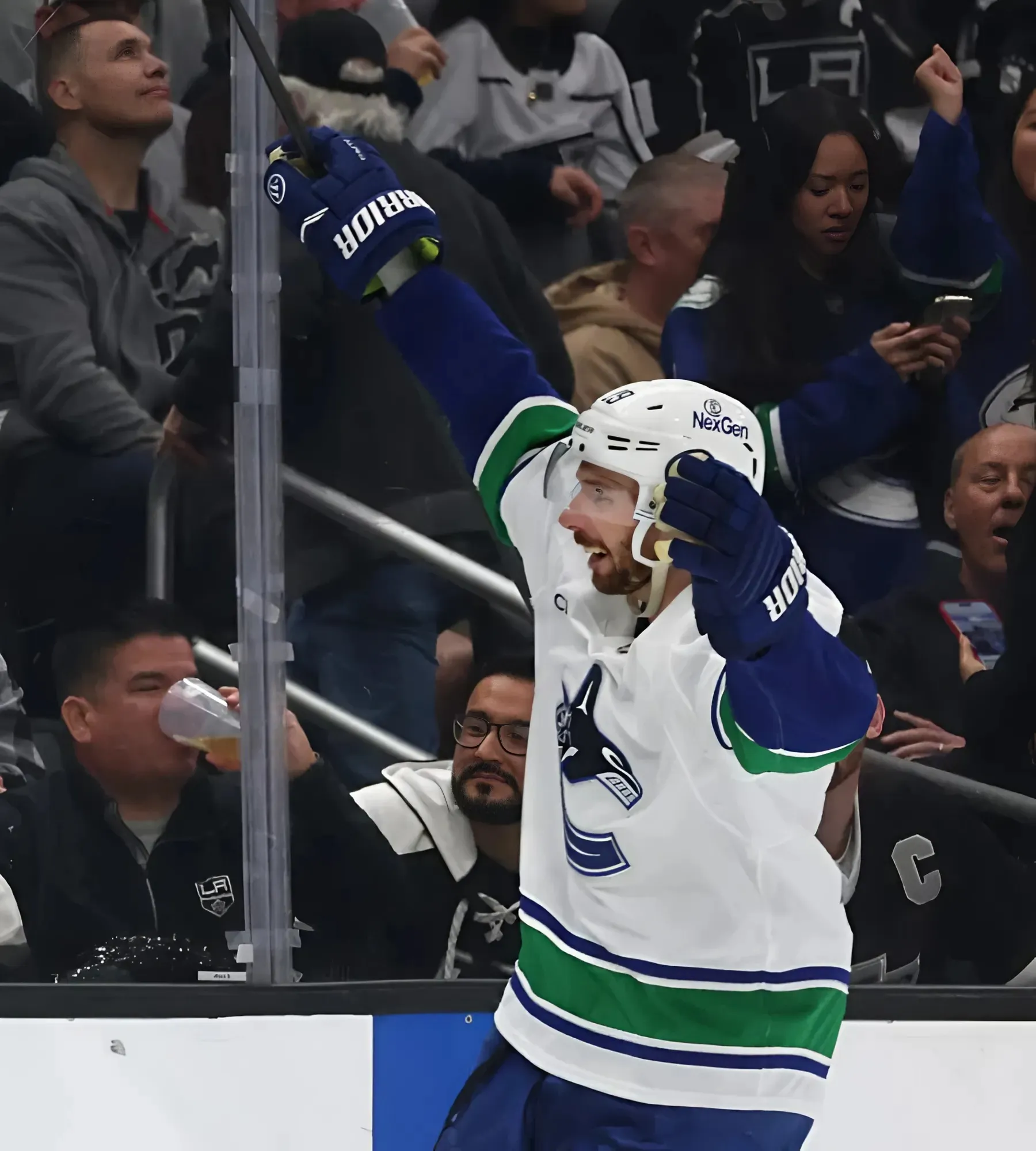 Garland & O’Connor eliminate Canucks teammate Pettersson to advance to IIHF World Championship final