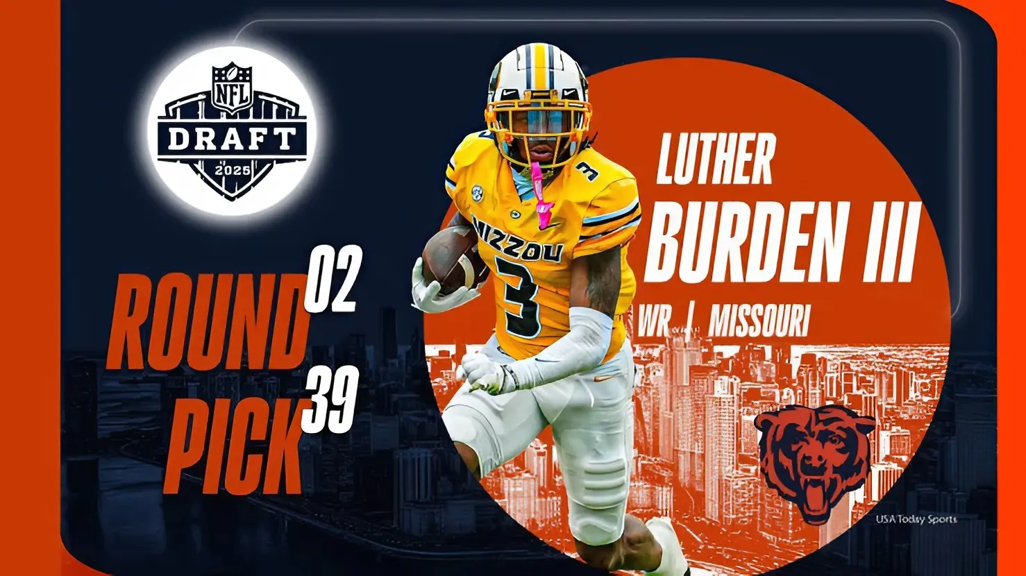 Bears’ Luther Burden III Shares Powerful Reflection on Adversity