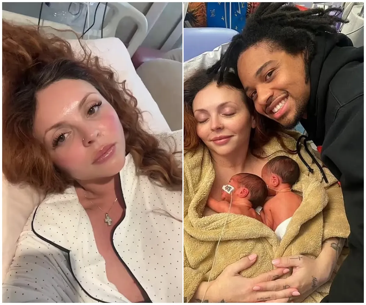 Tears, tubes and tiny fighters: Jesy Nelson shares first tender photo of twin daughters as she breaks silence on ‘heartbreaking’ weeks in neonatal intensive care - suong