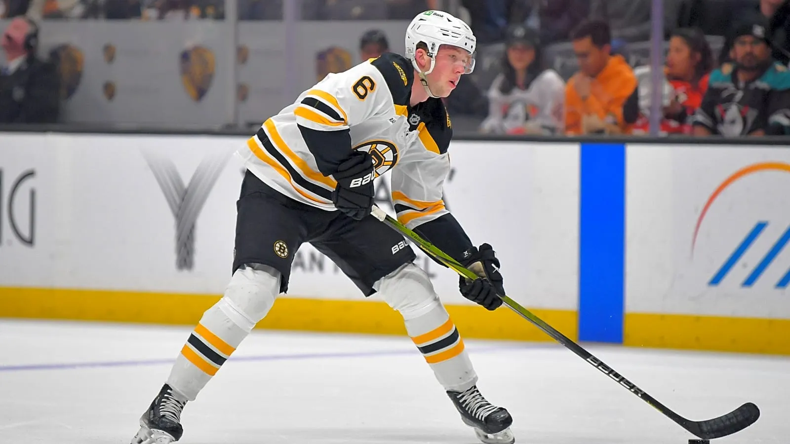 Mason Lohrei’s tough rookie season could be a turning point for the Bruins’ blue line
