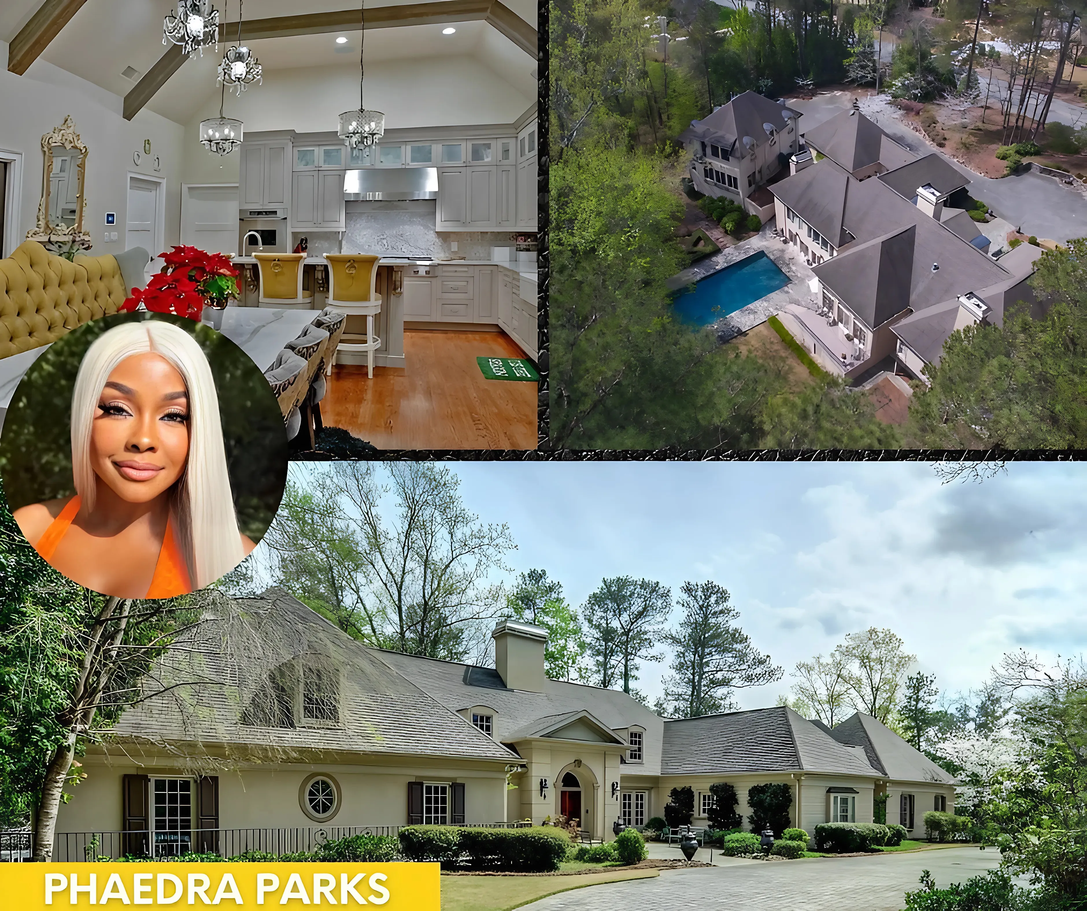 Watch: Take a Tour of Phaedra Parks' Extravagant Six-Bedroom Atlanta Home Valued at $1.9 Million