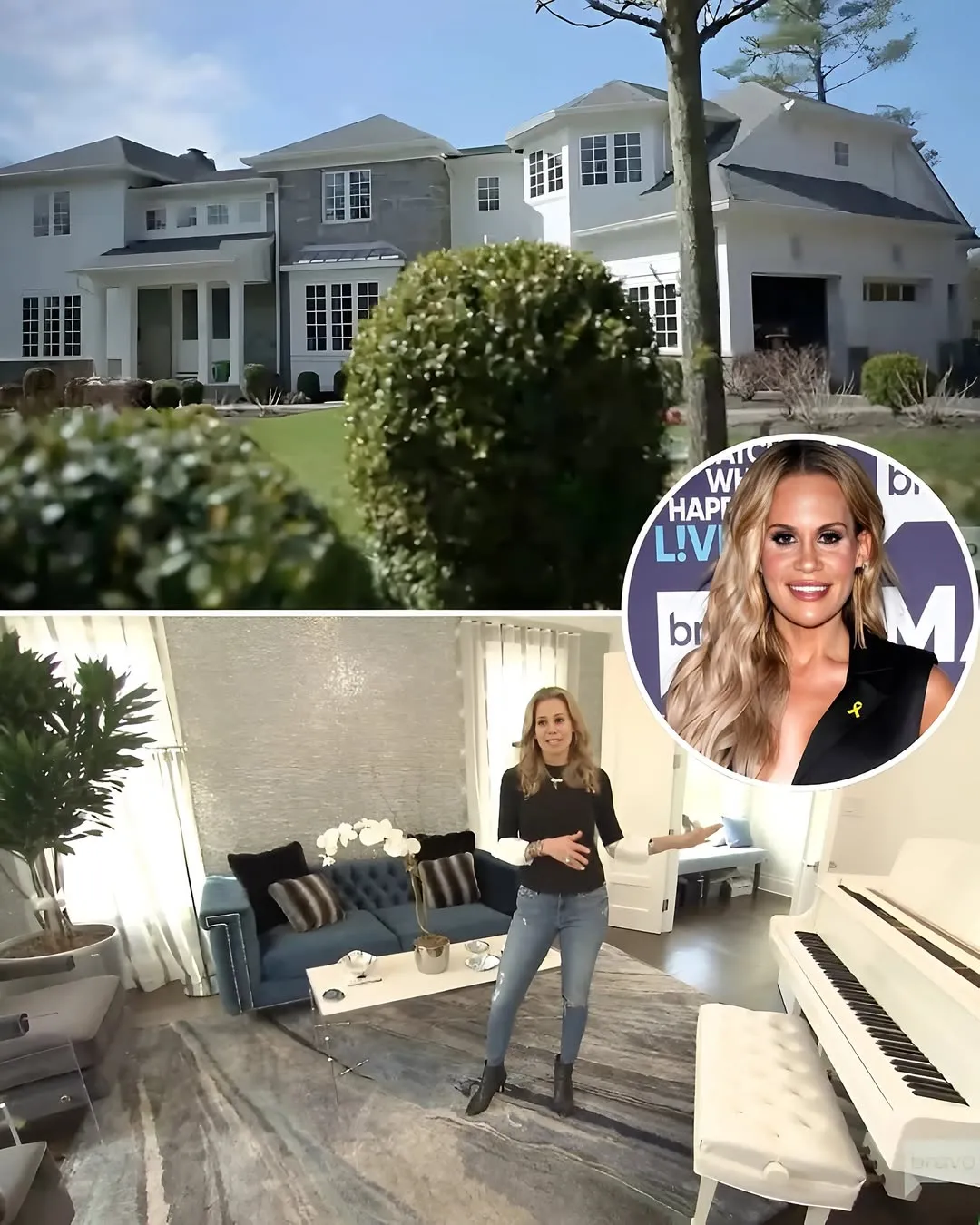Step inside RHONJ star Jackie Goldschneider’s glamorous $3M New Jersey mansion, a stunning 5,651-square-foot property with a touch of sparkle.