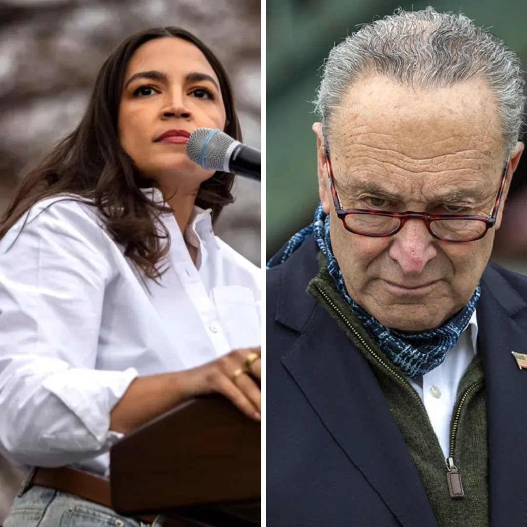 AOC Crushes Schumer in Hypothetical 2028 Showdown as Democratic Base Revolts