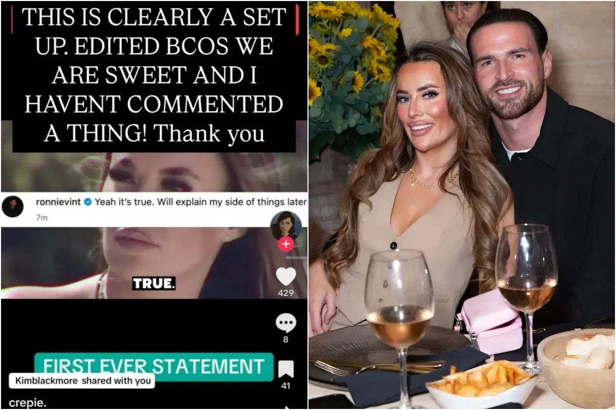 Ronnie Vint breaks silence on rumours he’s split from his Love Island girlfriend Harriett Blackmore ngocc