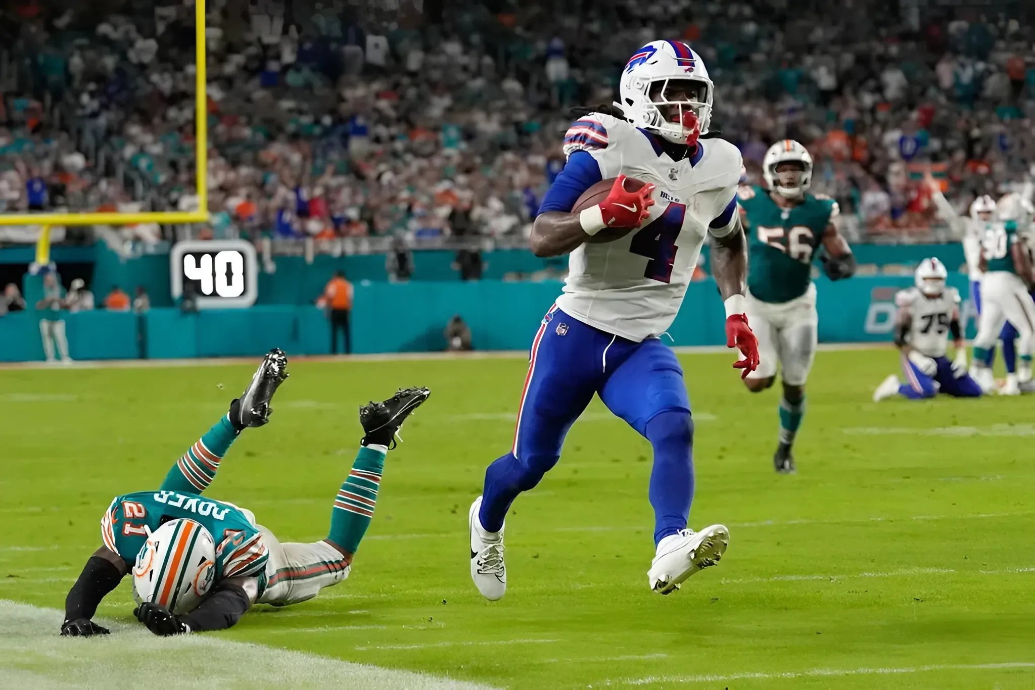 Bills urged to resolve James Cook saga before end of training camp