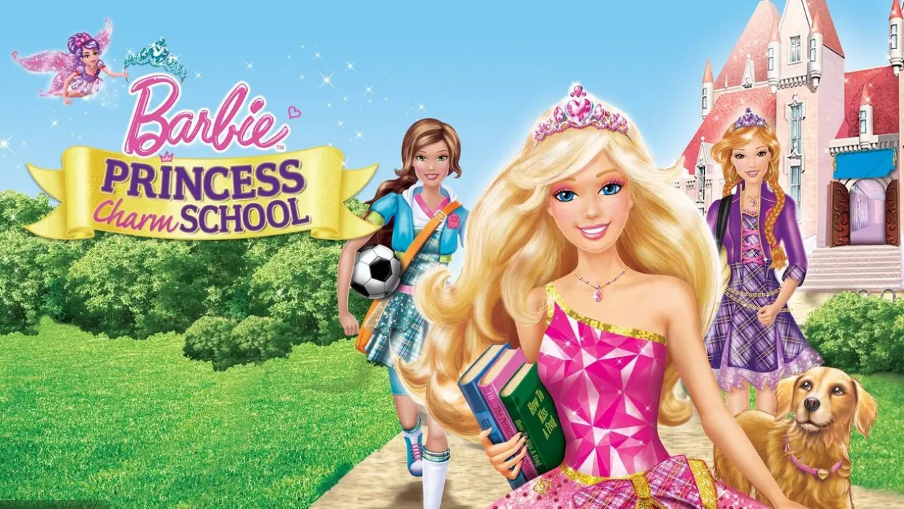 فيلم Barbie Princes Charm Schol