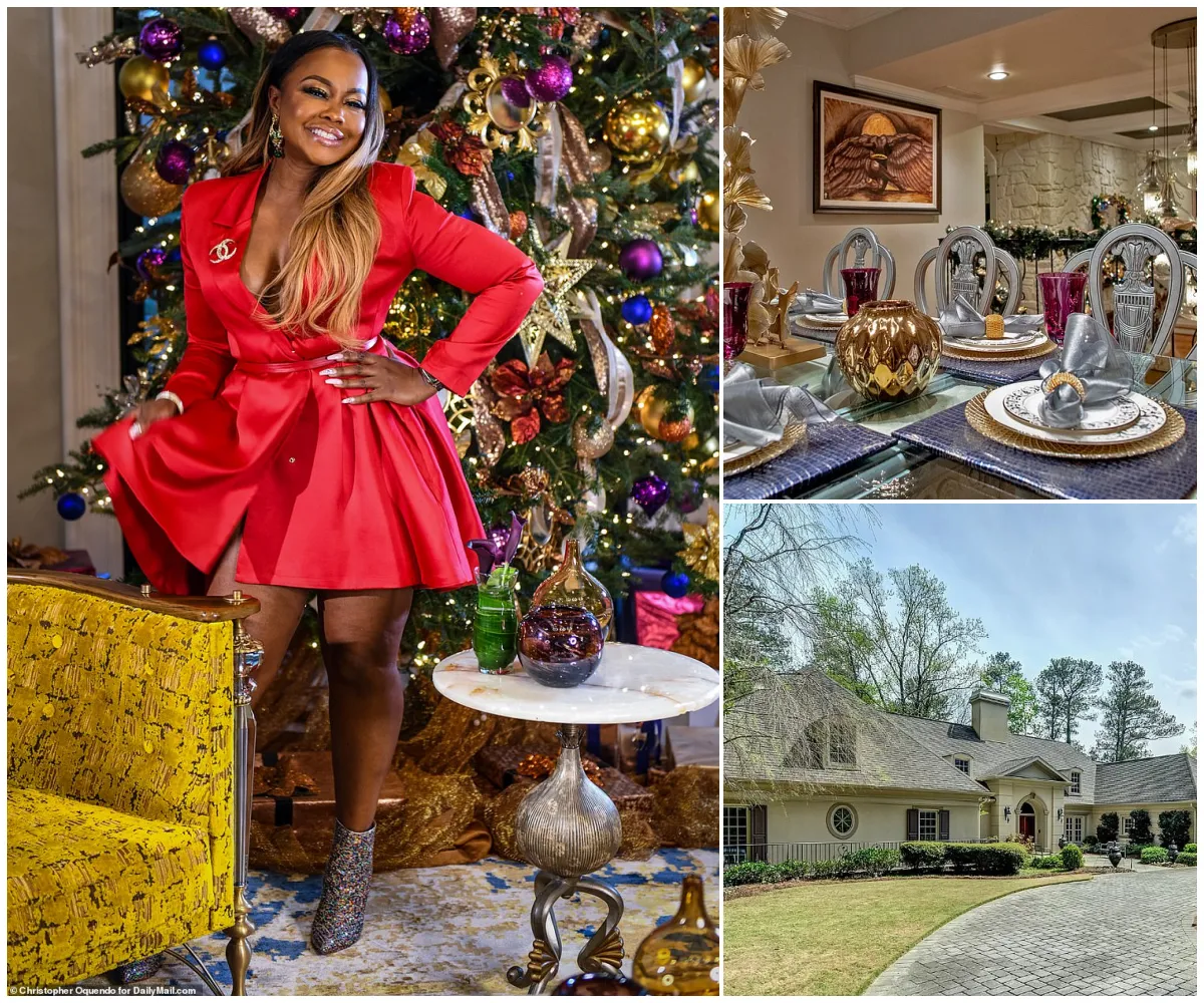 Inside Phaedra Parks' $3.7M Atlanta mansion fit for a queen – Six bedrooms, ten bathrooms, a sun-drenched Versace terrace and an Olympic-sized pool as the RHONY alum brings her glamor and steely charm to Married to Medicine Season 11 - suong