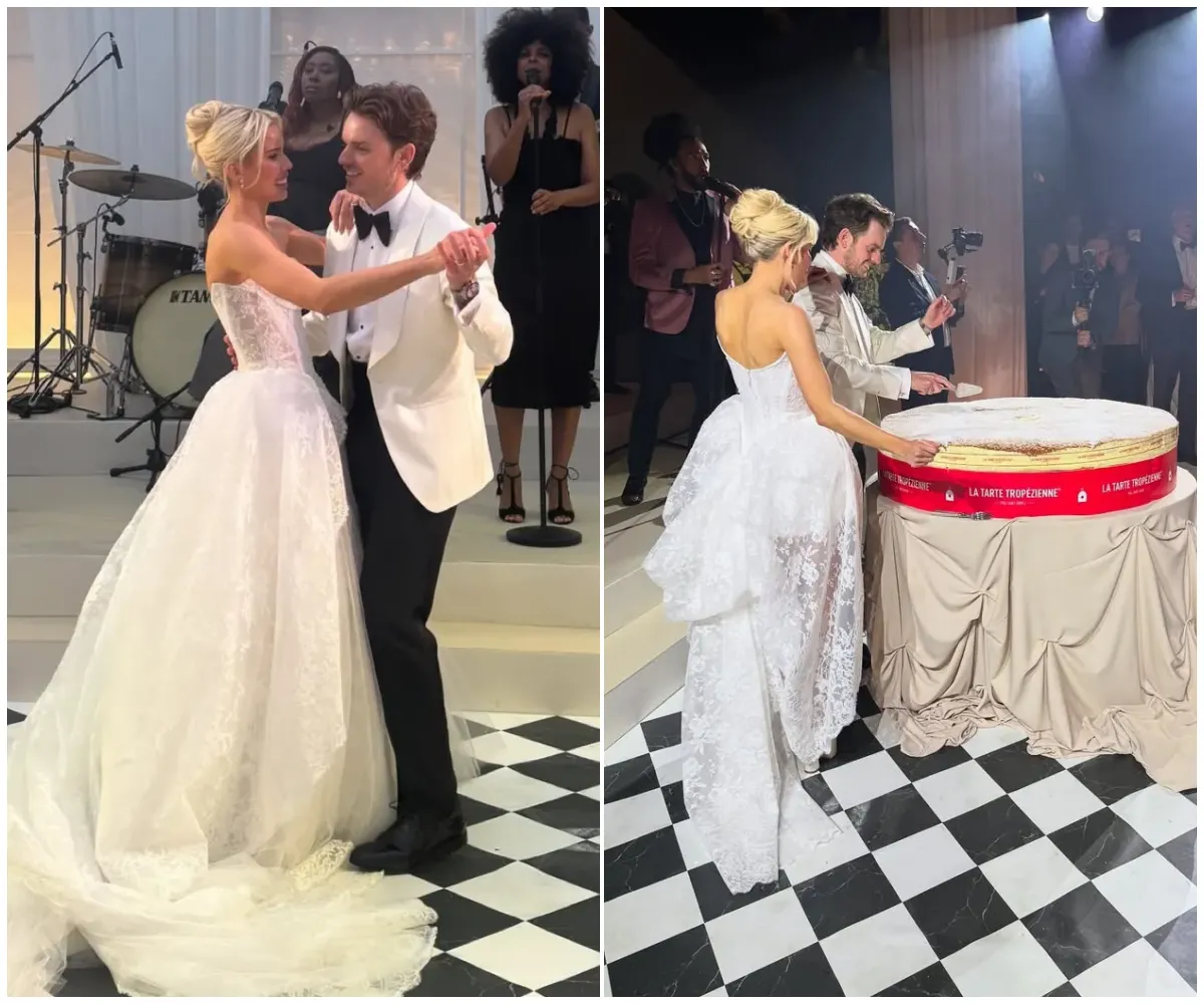 I'M A Celebrity star Jack Maynard ties the knot (again!) with heiress Lily Mackie in a star-studded French château wedding – with A-list guests, flowing champagne and a couture off-shoulder gown - suong
