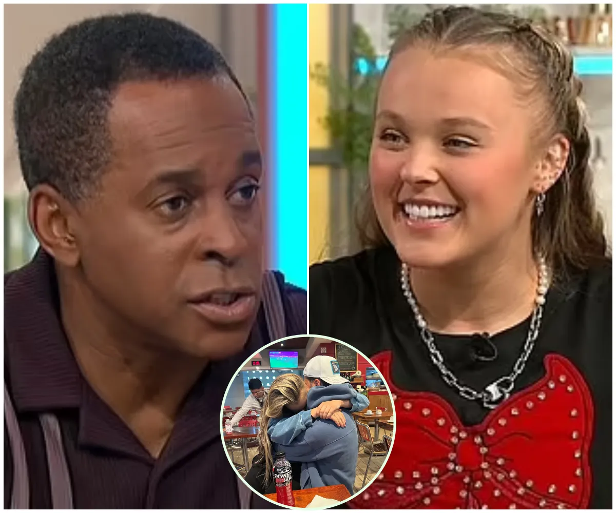 ‘He makes me feel whole’: JoJo Siwa stuns Andi Peters with unexpected confession about Chris Hughes live on Lorraine – just hours after his swoon-worthy airport surprise and steamy Mexico getaway - suong