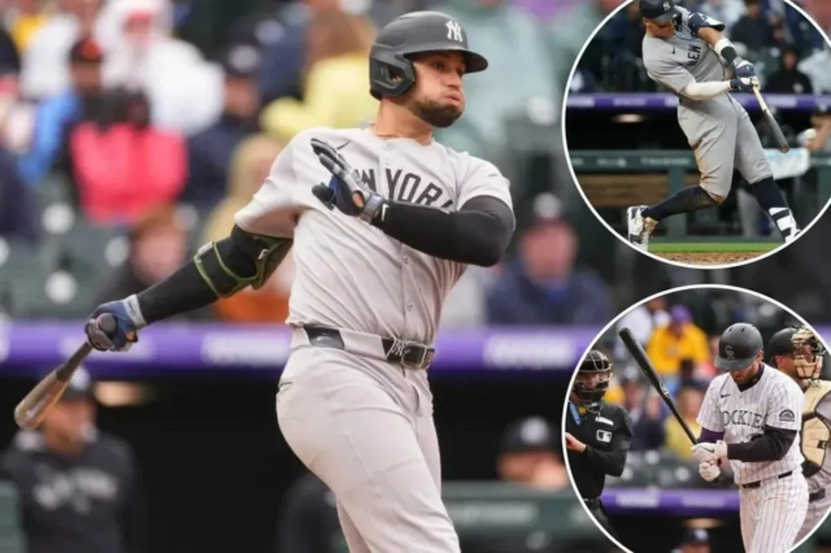 Yankees do just enough to escape with series win over woeful Rockies after lengthy rain delay