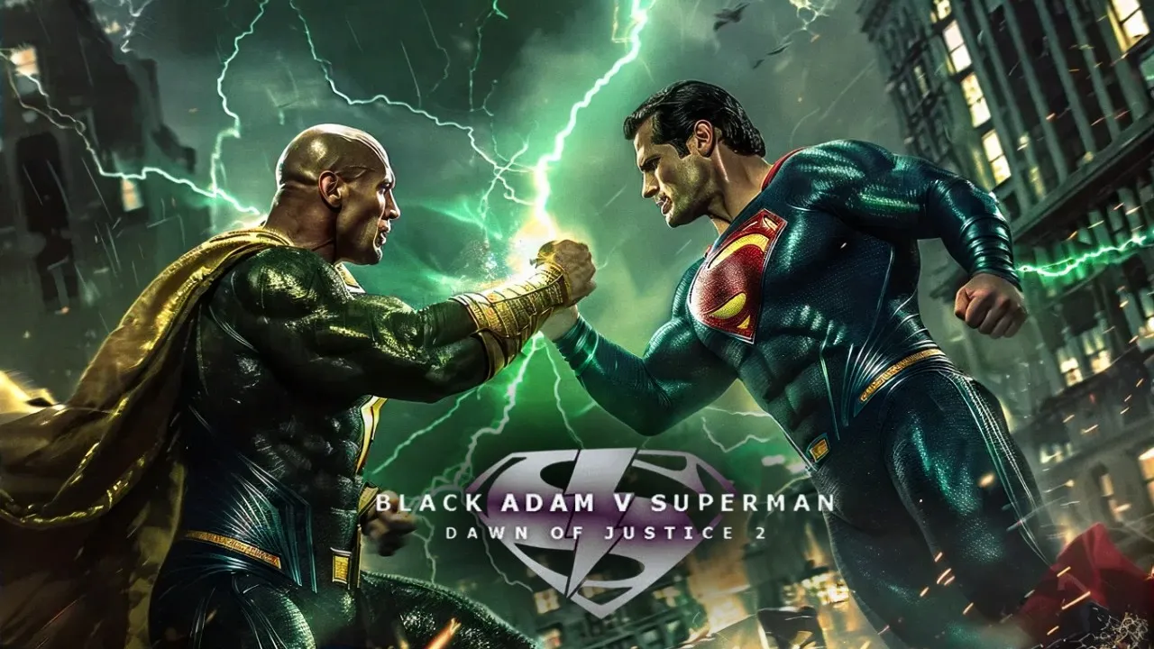 Black Adam V Superman: Dawn of Justice 2-1