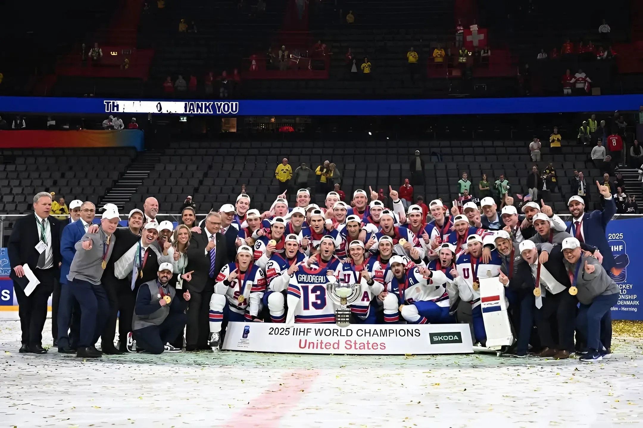 Team USA Ends 92-Year Drought With Historic Gold at IIHF World Championship, Thanks to Tage Thompson’s Overtime Heroics trucc