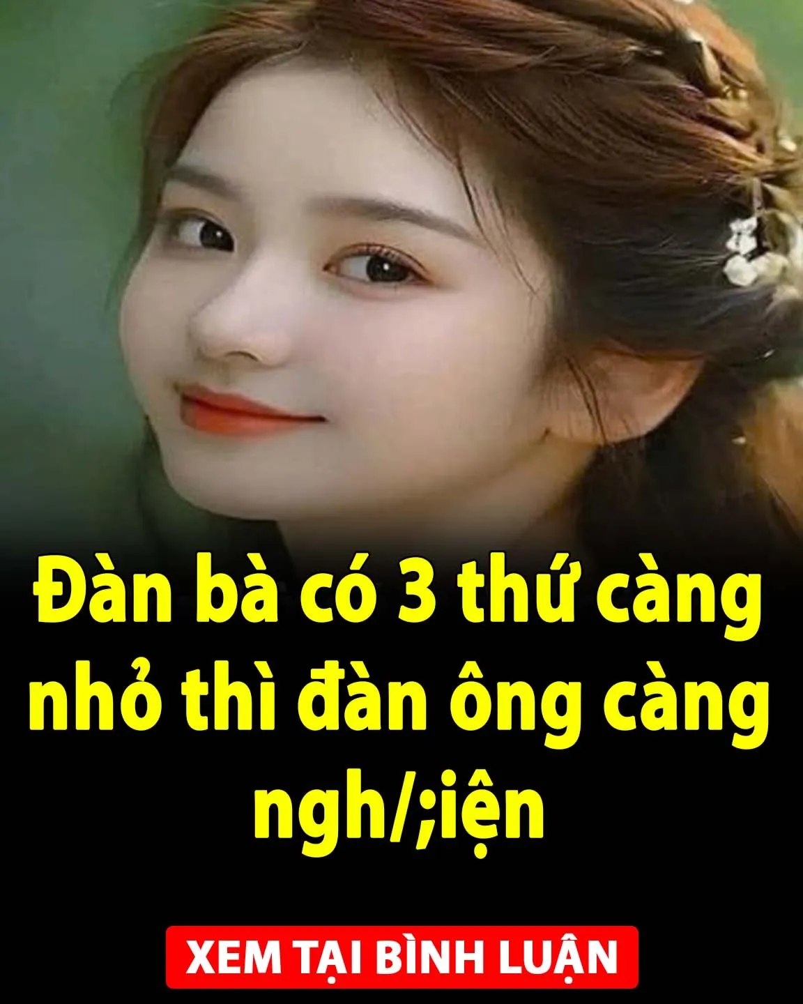 Phụ nữ có 4 thứ ''càng nhỏ'' thì đàn ông càng thích, thậm chí còn tích thêm phúc đức cho chồng con