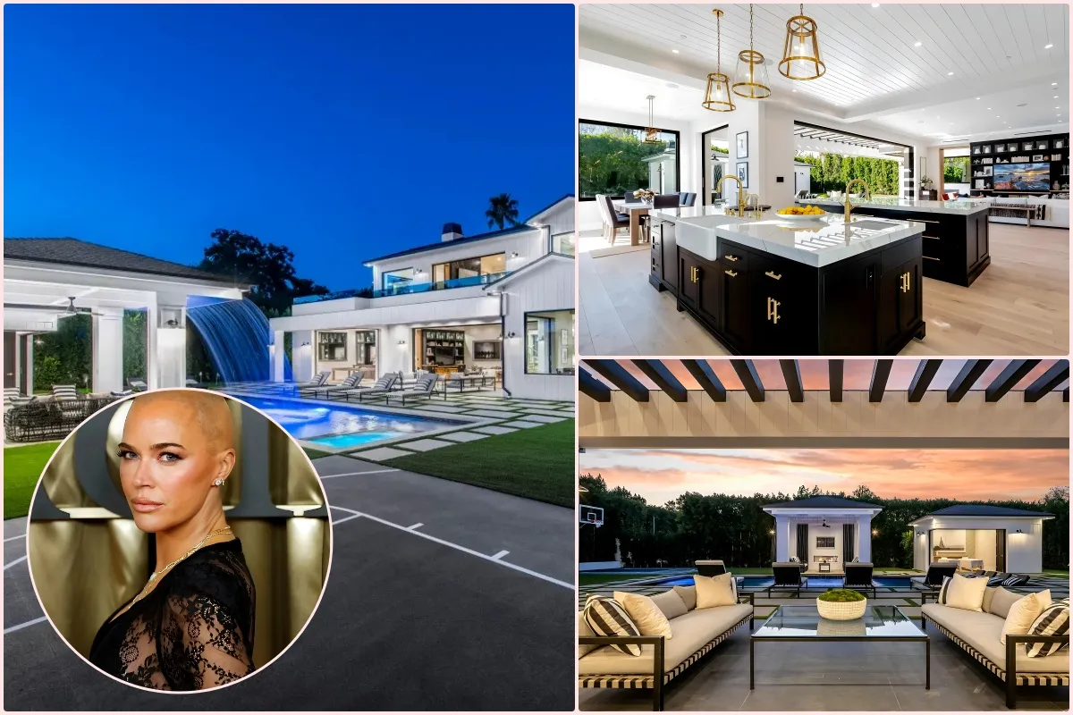 Step Inside RHOBH Alum Teddi Mellencamp's Lavish $6.5 Million LA Mansion with a Grand Pool and Basketball Court - lulu