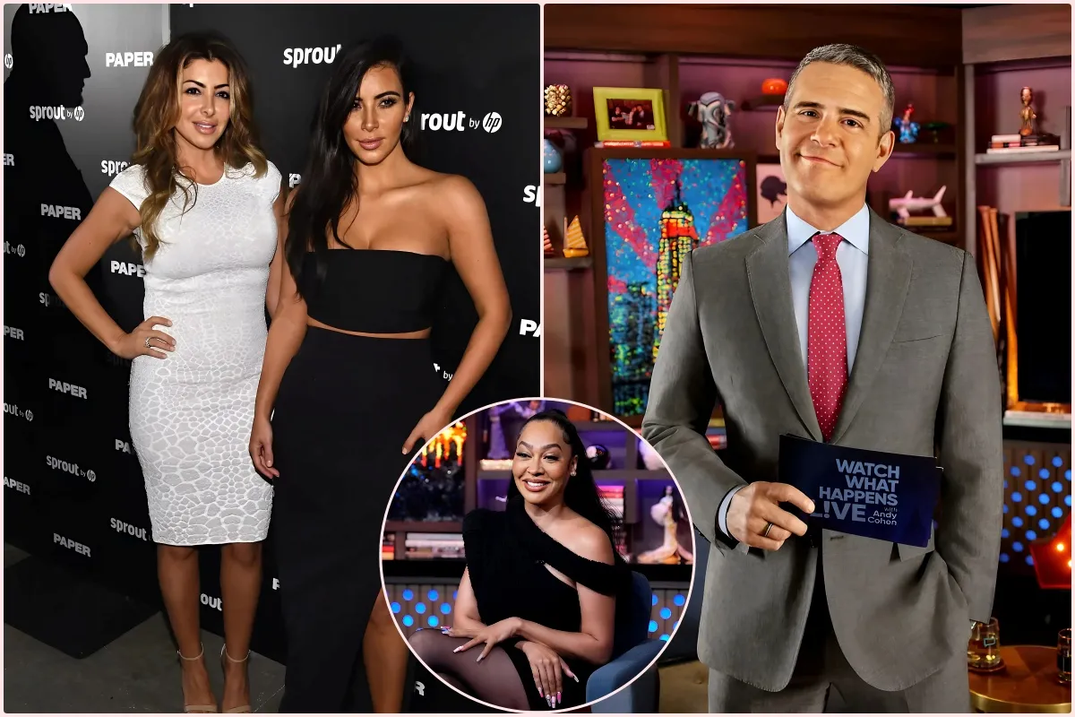 La La Anthony Slams Andy Cohen as 'Messy' Over Provocative Question About Larsa Pippen and Kim Kardashian - lulu