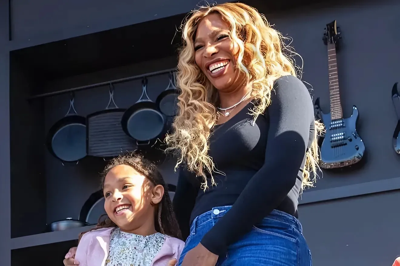 Serena Williams gets savagely roasted by daughter Olympia for turning lunchtime into chaos Serena Williams gets savagely roasted by daughter Olympia for turning lunchtime into chaos