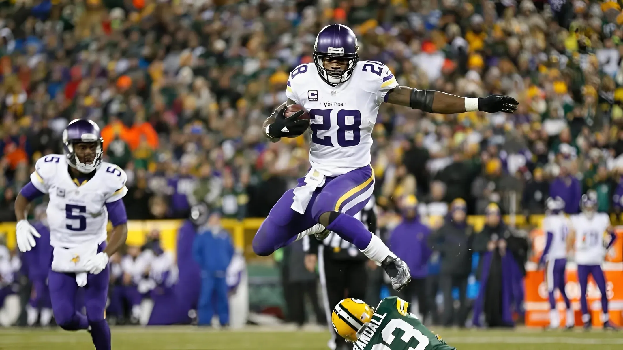 Adrian Peterson Reveals True Feelings About Being Picked by the Vikings