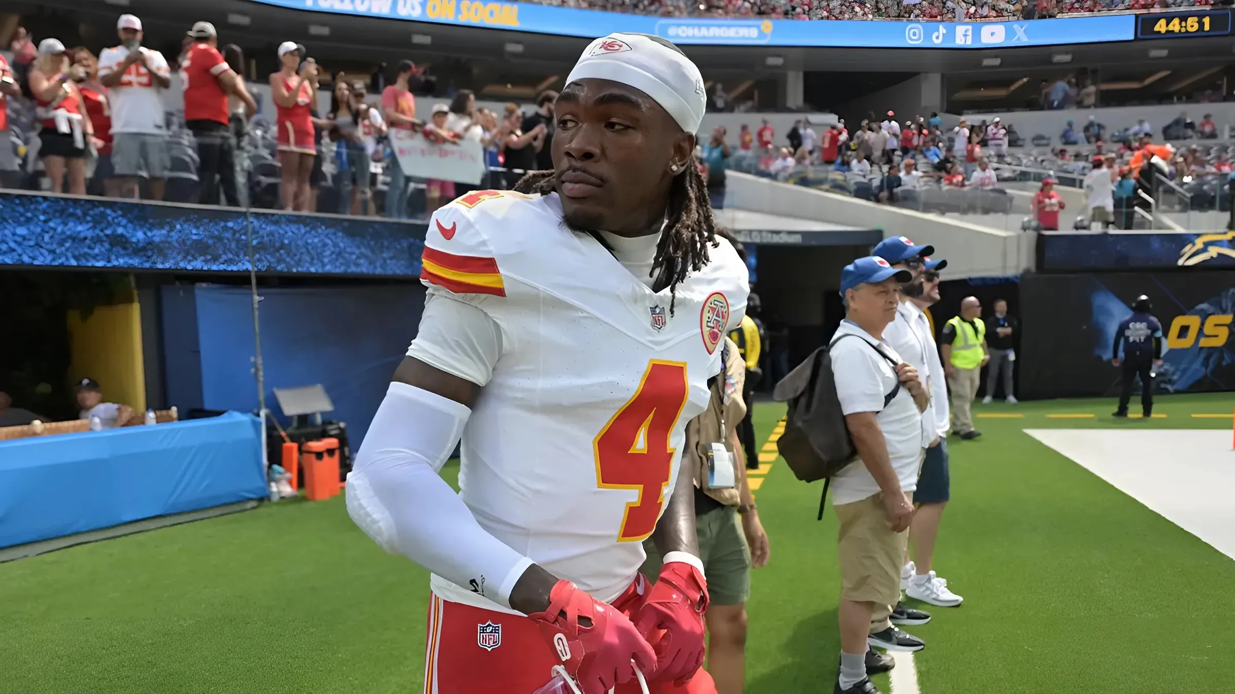 Chiefs optimistic with Rashee Rice injury timeline
