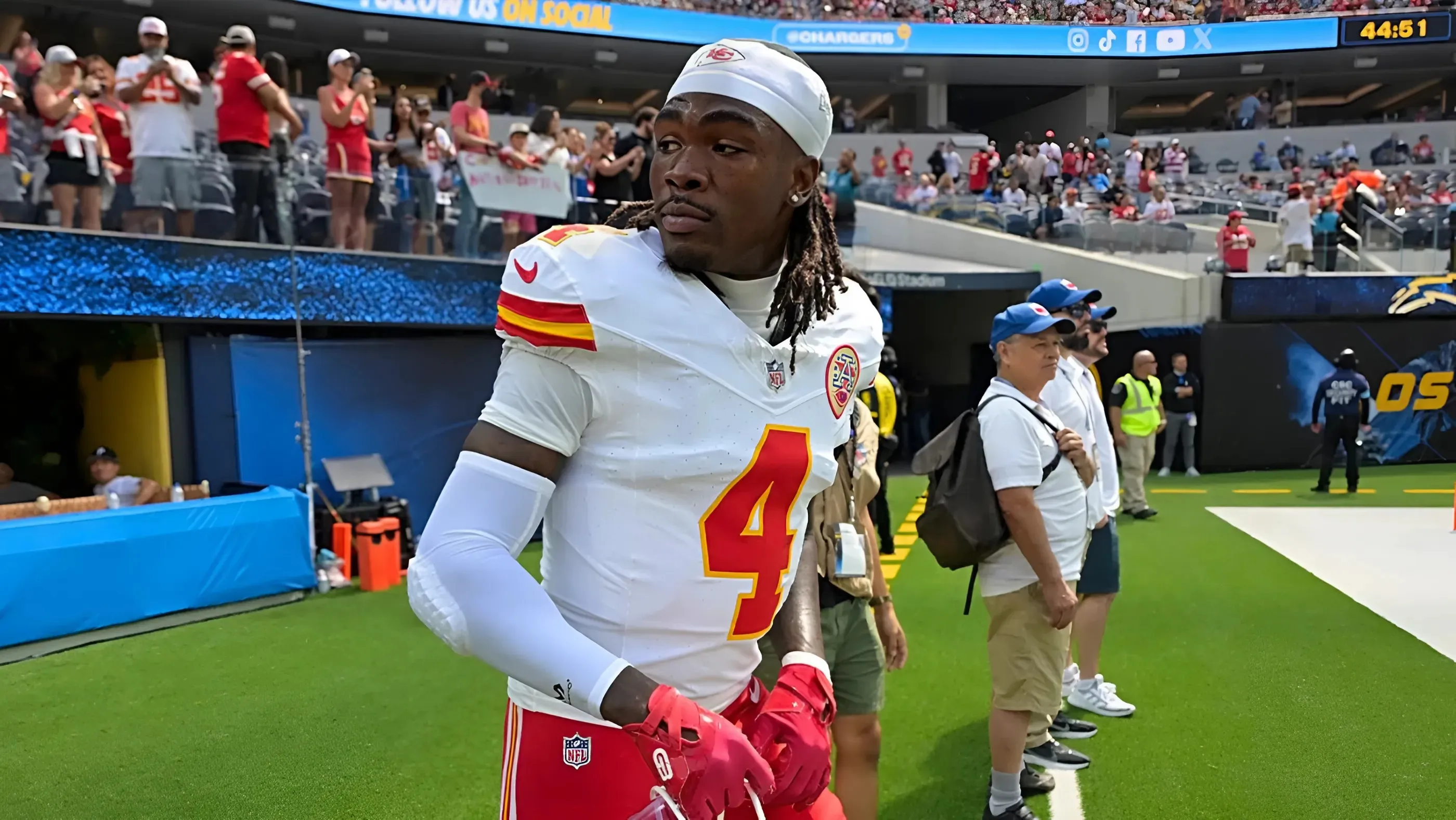 Chiefs optimistic with Rashee Rice injury timeline