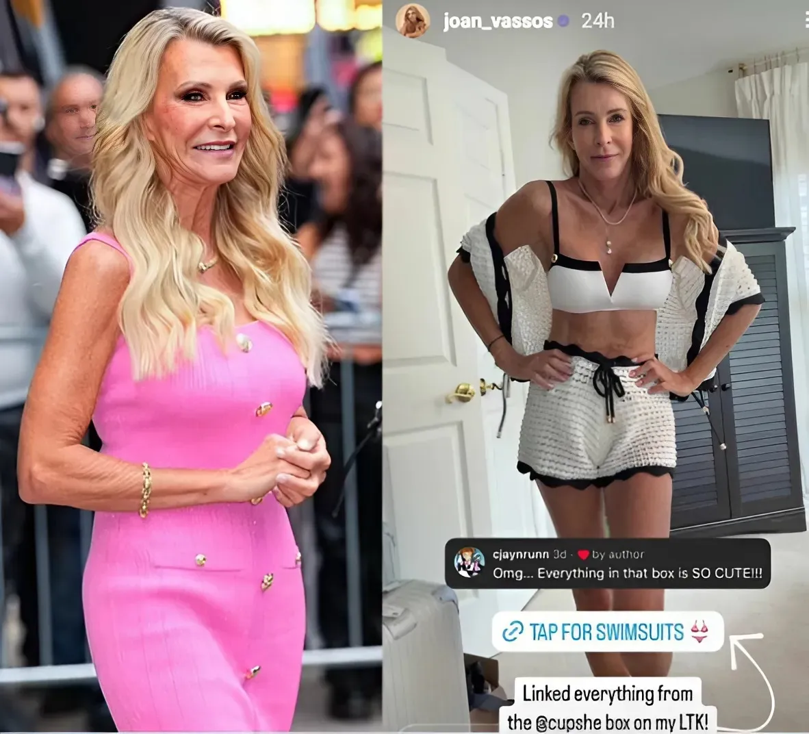 ‘Golden Bachelorette’ Joan Vassos Flaunts Abs In Tiny Bikini ‘Golden Bachelorette’ Joan Vassos Flaunts Abs In Tiny Bikini