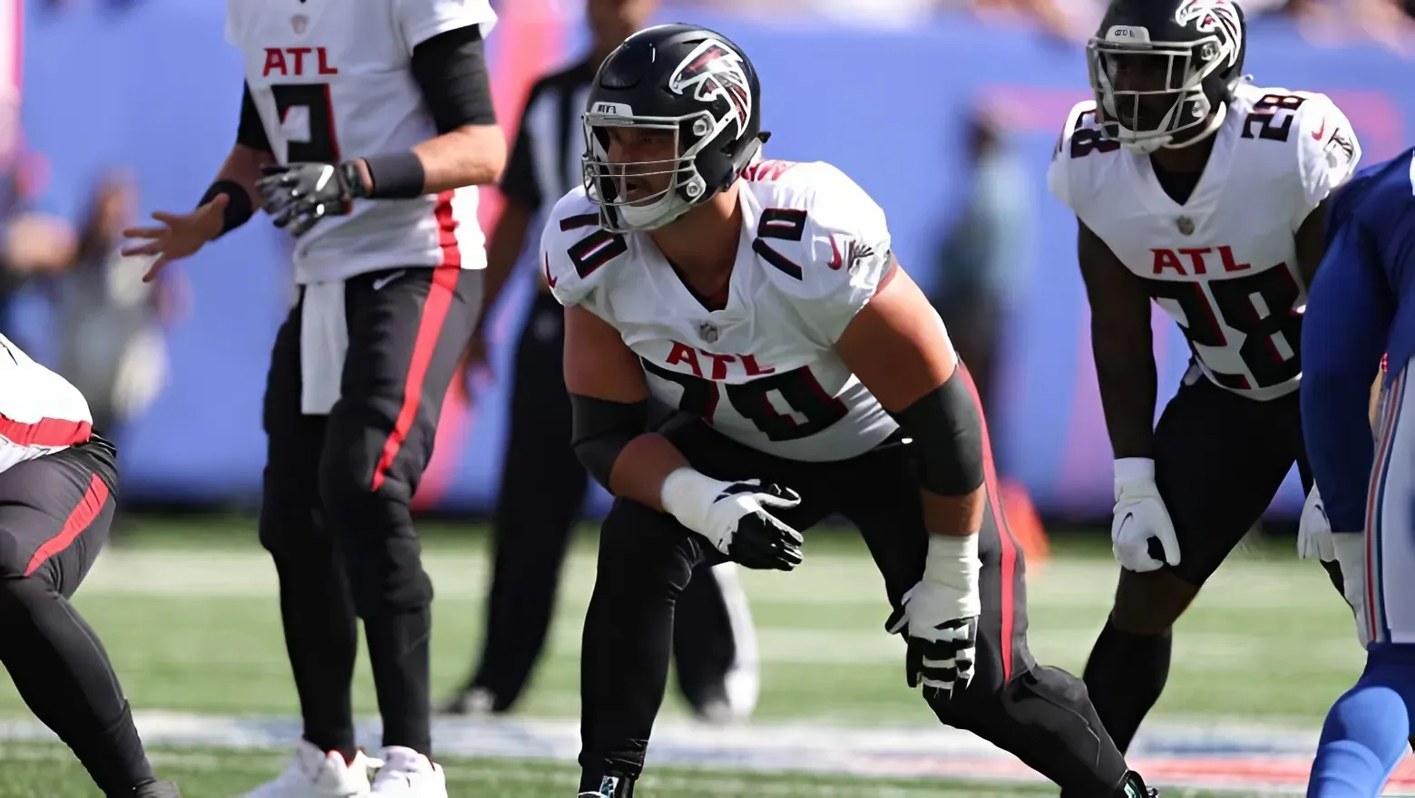 Falcons Jake Matthews Makes List for Top 30 and over Players