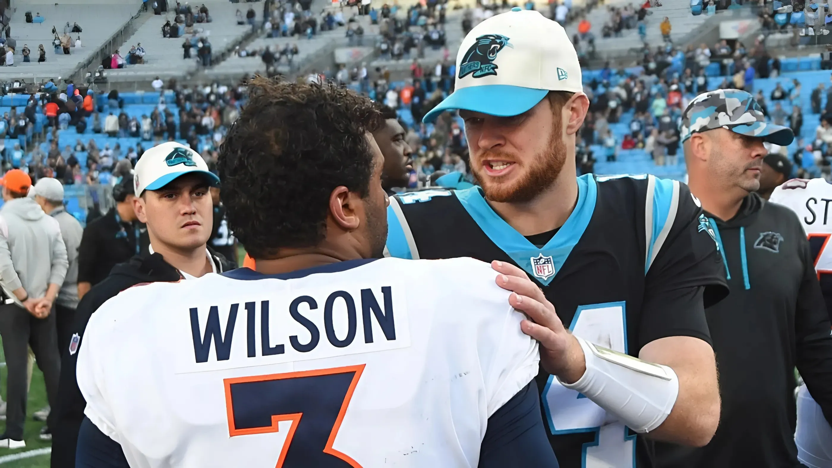 Sam Darnold inexplicably lands next to Russell Wilson near bottom of NFL QB rankings