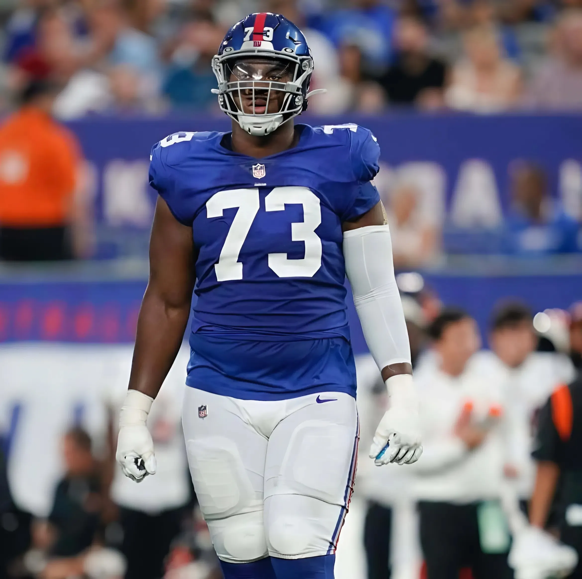 Giants’ offensive line battle is raising red flags heading into the season Giants’ offensive line battle is raising red flags heading into the season