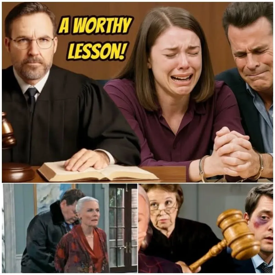 Wiley tells the truth, Drew is arrested in court, Michael wins the case!