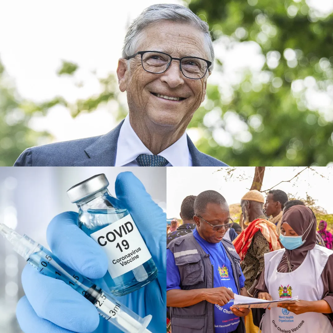 Bill Gates quietly carries out a plan to control the world, making everyone angry