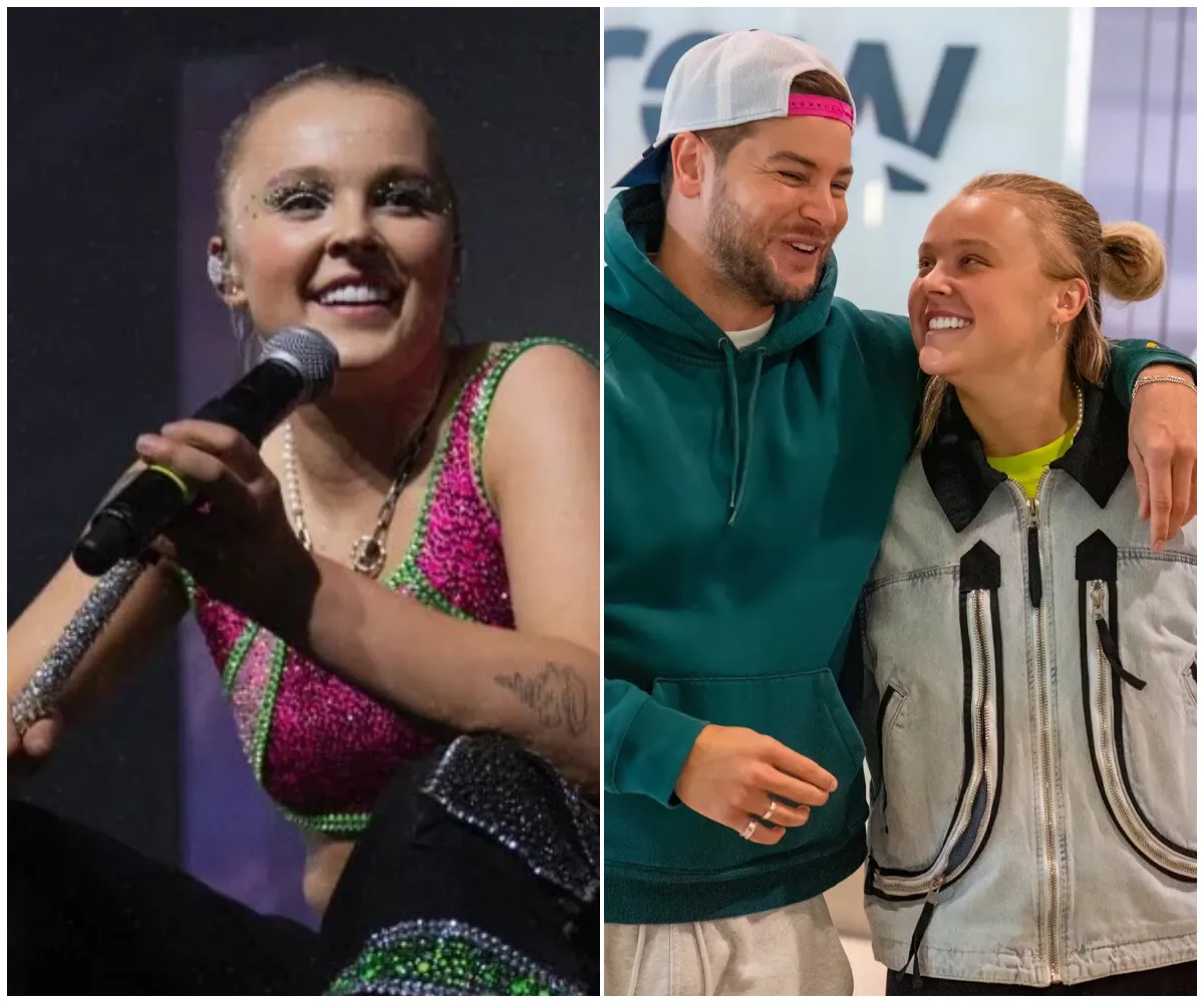 JoJo Siwa makes fans “explode with excitement” as she goes public with her new love on stage in London – sings for Chris Hughes while wearing a Sunderland shirt and shares a “three-word update” that sets social media abuzz. - suong