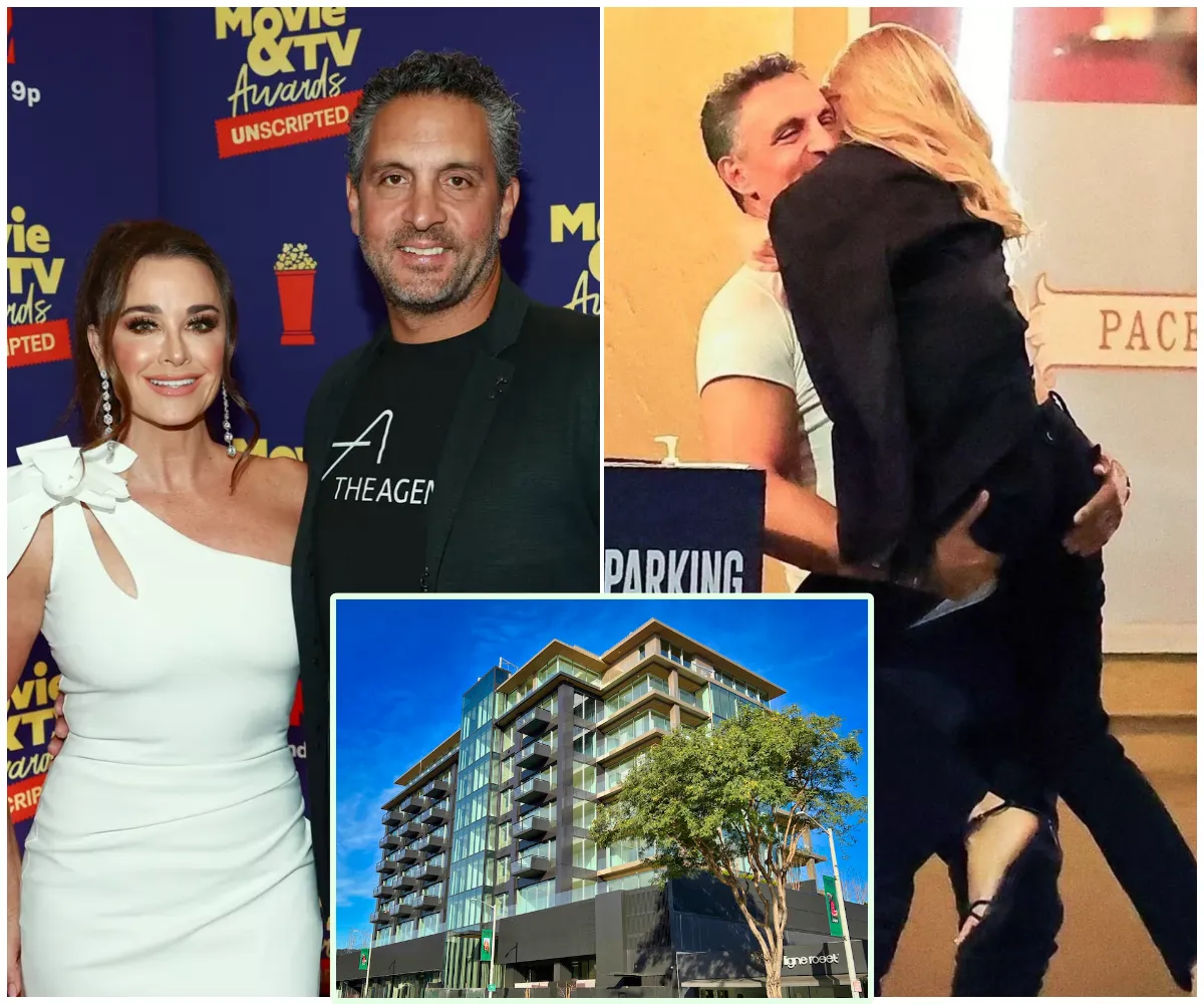 Mauricio Umansky’s blonde bombshell slowly moves into his $12M West Hollywood bachelor pad as romance heats up – leaving ex-wife Kyle Richards ‘heartbroken’ after 27-year marriage collapse - suong