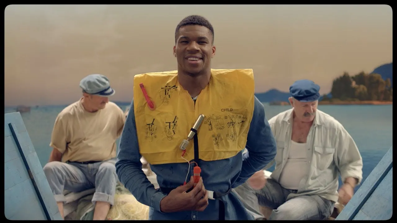 Giannis Antetokounmpo has become the new face of the Greek airline “Aegean,” starring in their new airplane safety video