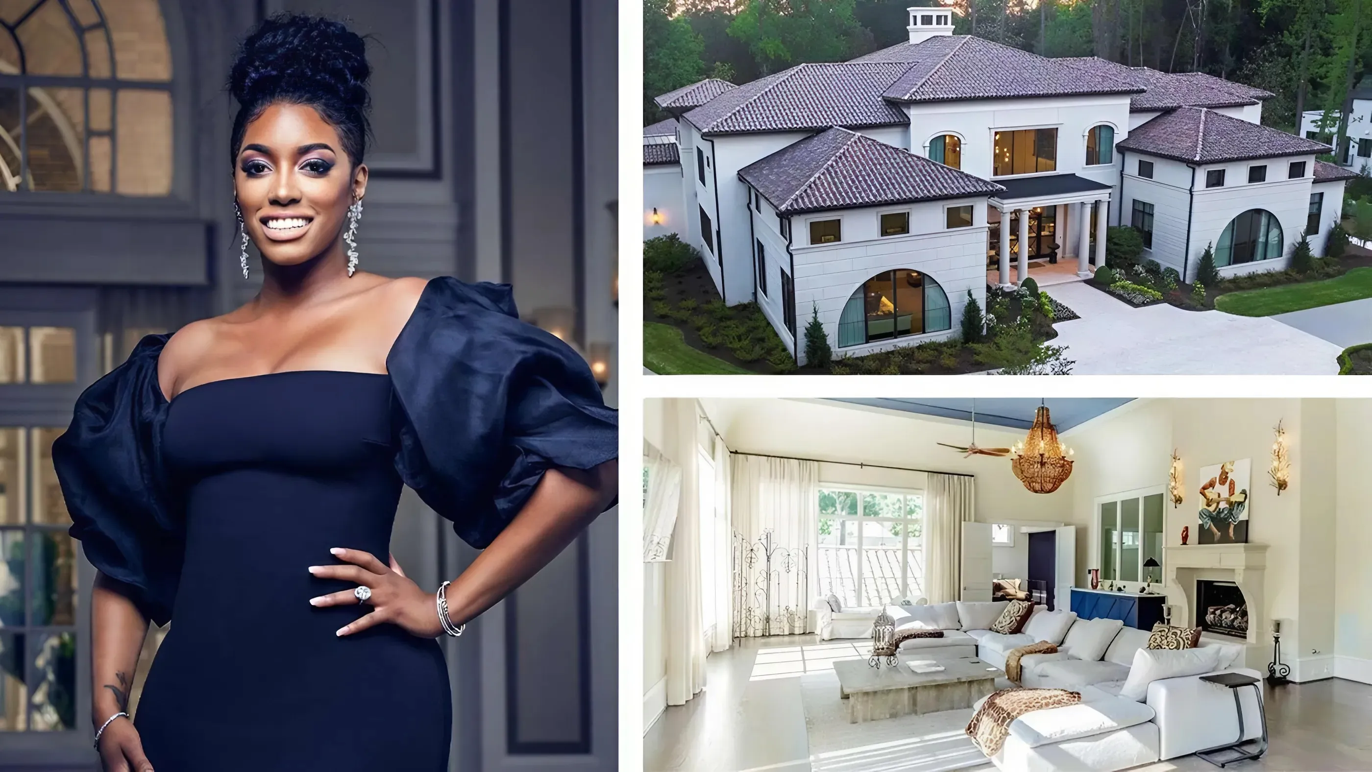 Porsha Williams Leaves Luxurious $7 Million Mansion After Unknown Husband Simon Guobadia Was Arrested by ICE – Revealing Her New $3.7 Million Home, See What's Inside.....