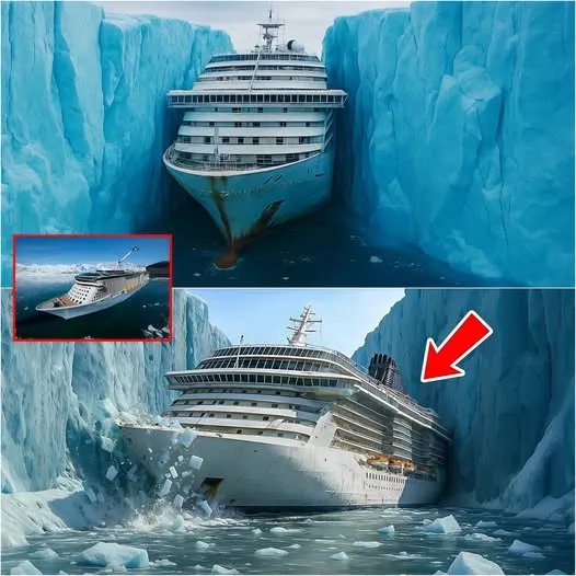 A cruise ship that disappeared in 2000 was found frozen among icebergs in a chilling discovery! 🚢