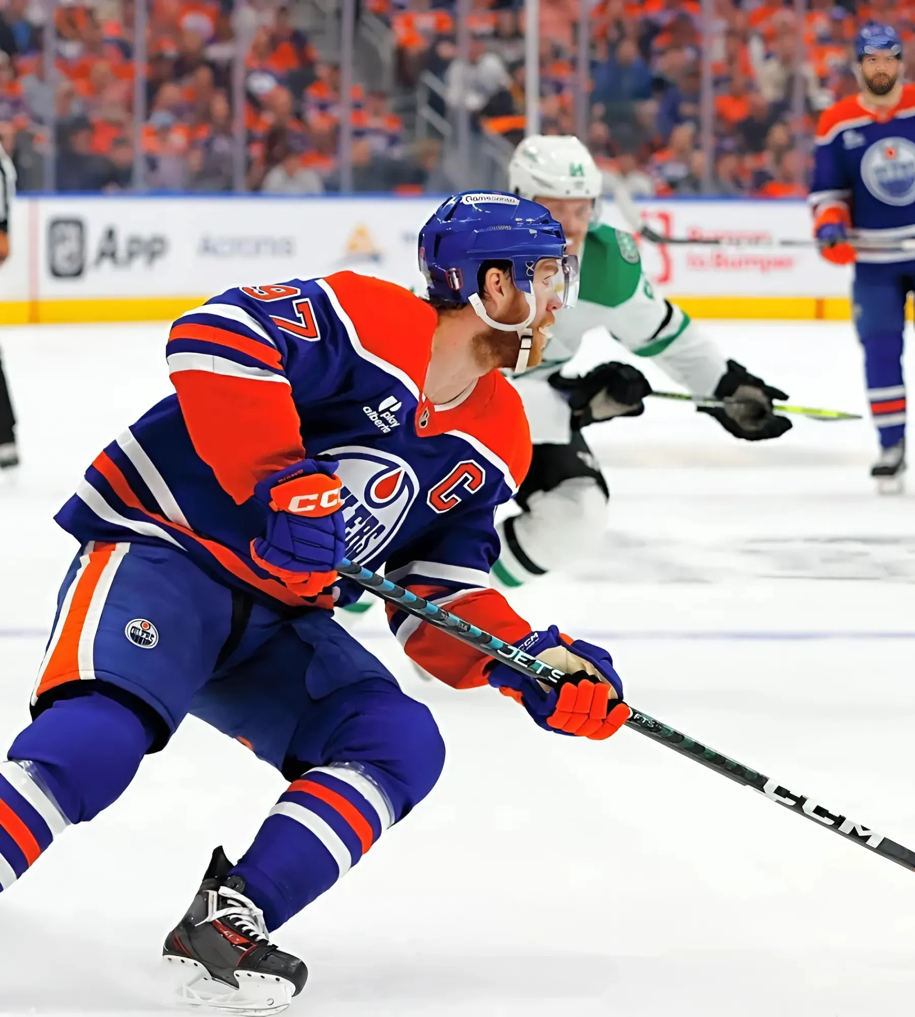 Edmonton Oilers Captain Connor McDavid is All Business