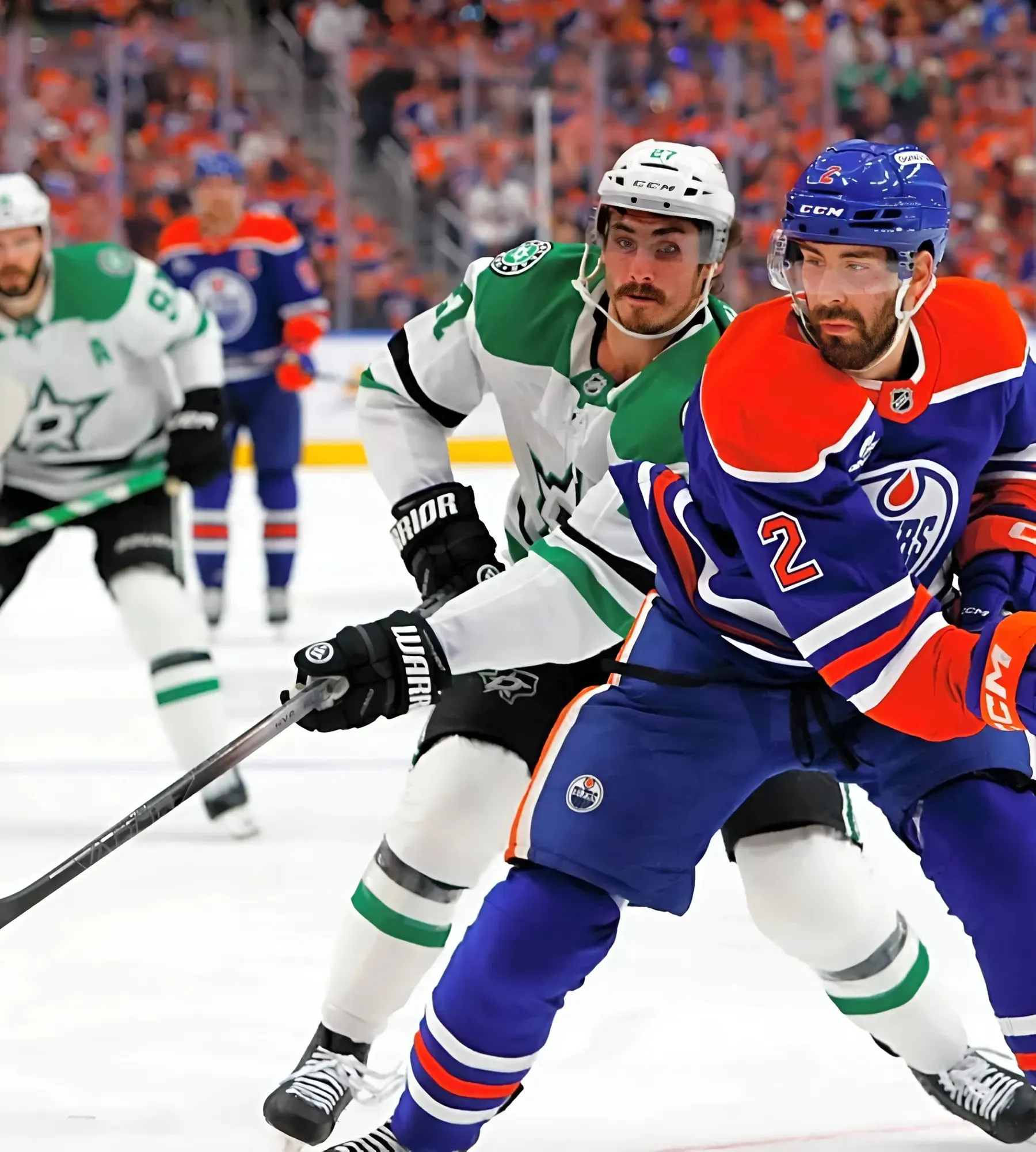 Crossing a Line or Positive Sign? Bouchard Play Shocks Oiler Fans