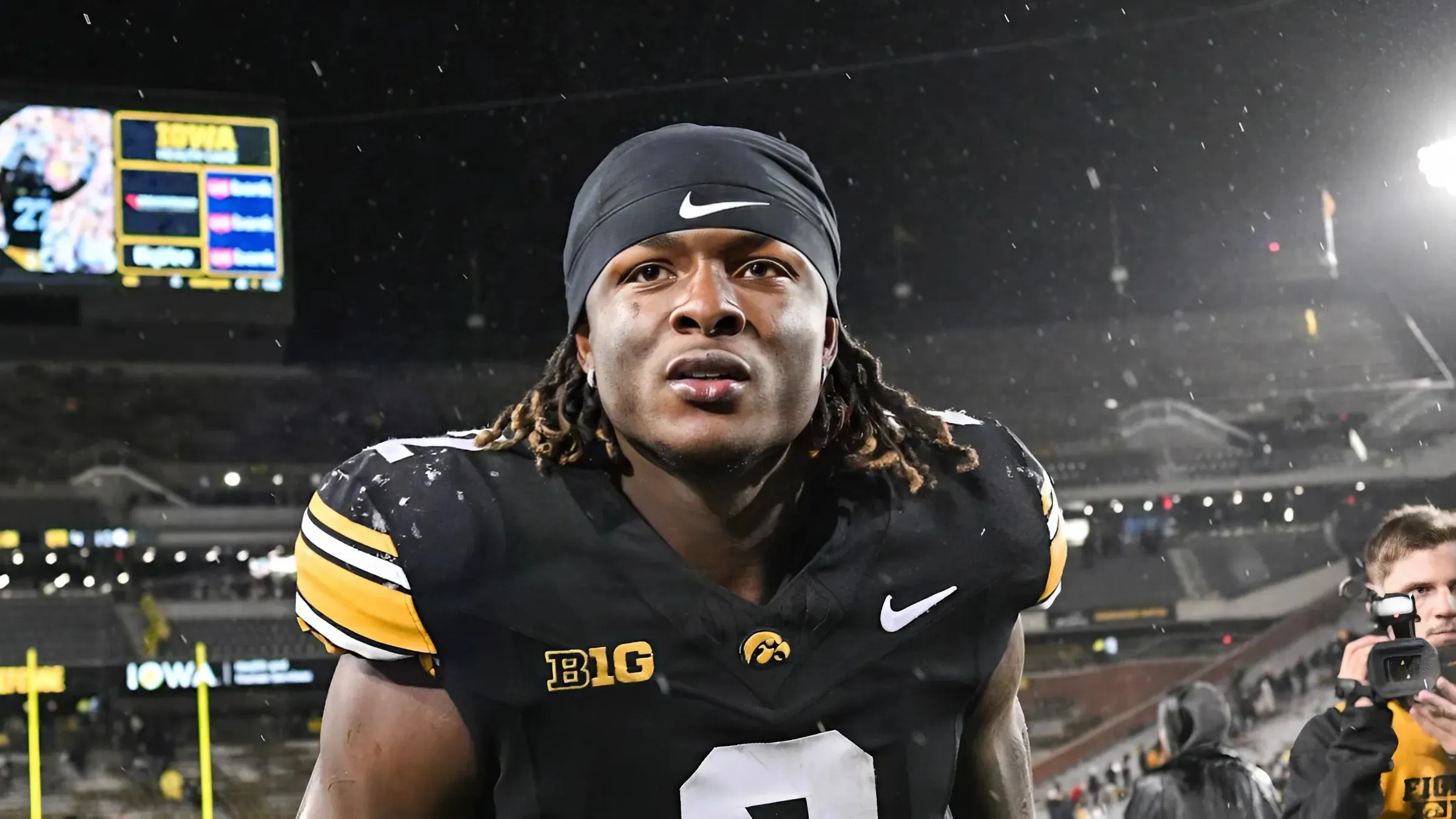 It only took one OTA clip for the Kaleb Johnson hype train to take off
