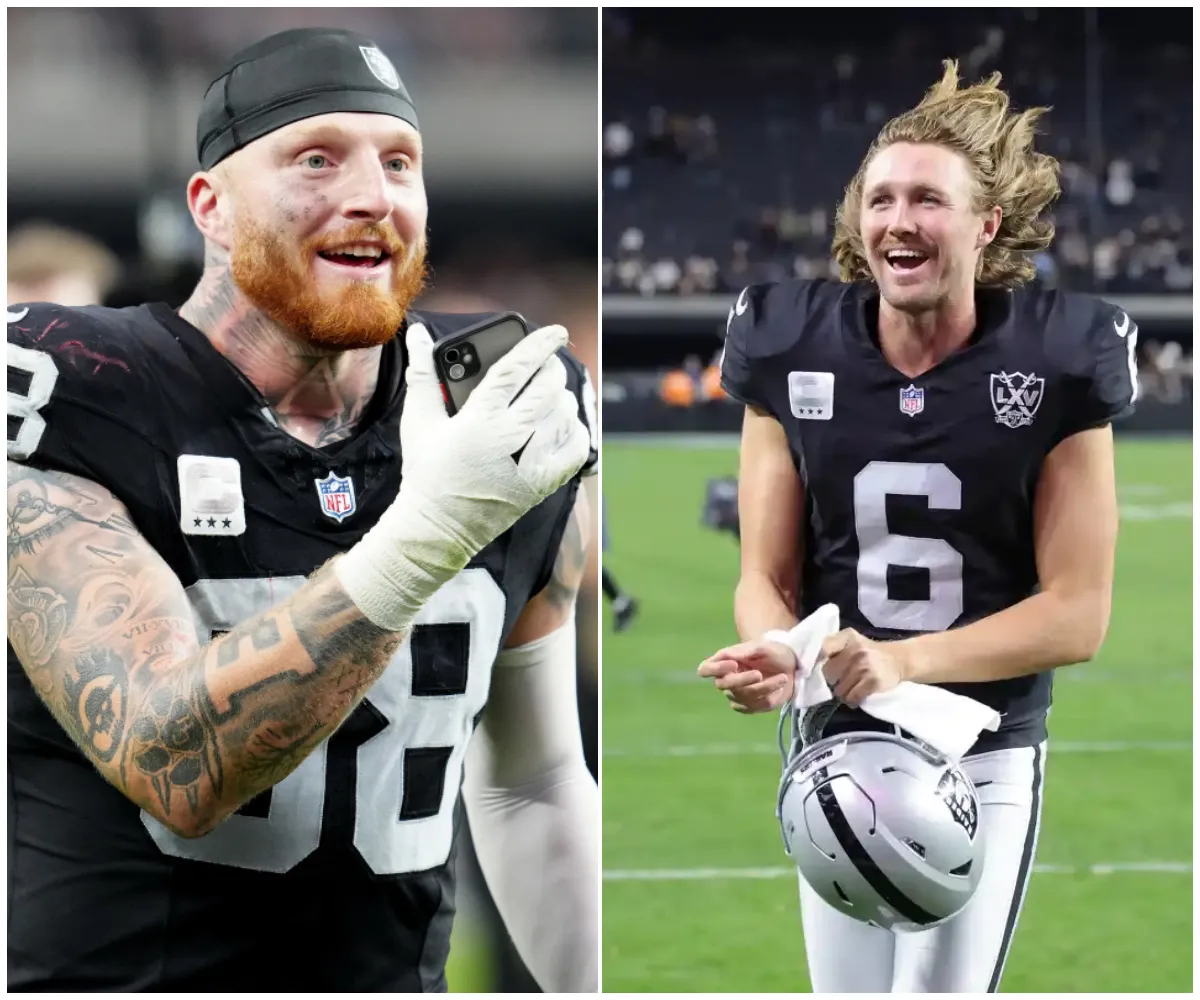 'WORTH EVERY PENNY!' – Maxx Crosby leads emotional locker room reaction as Raiders punter AJ Cole lands record-breaking $15.8M deal… and even rival players are lining up to praise the “most consistent man in football” - suong