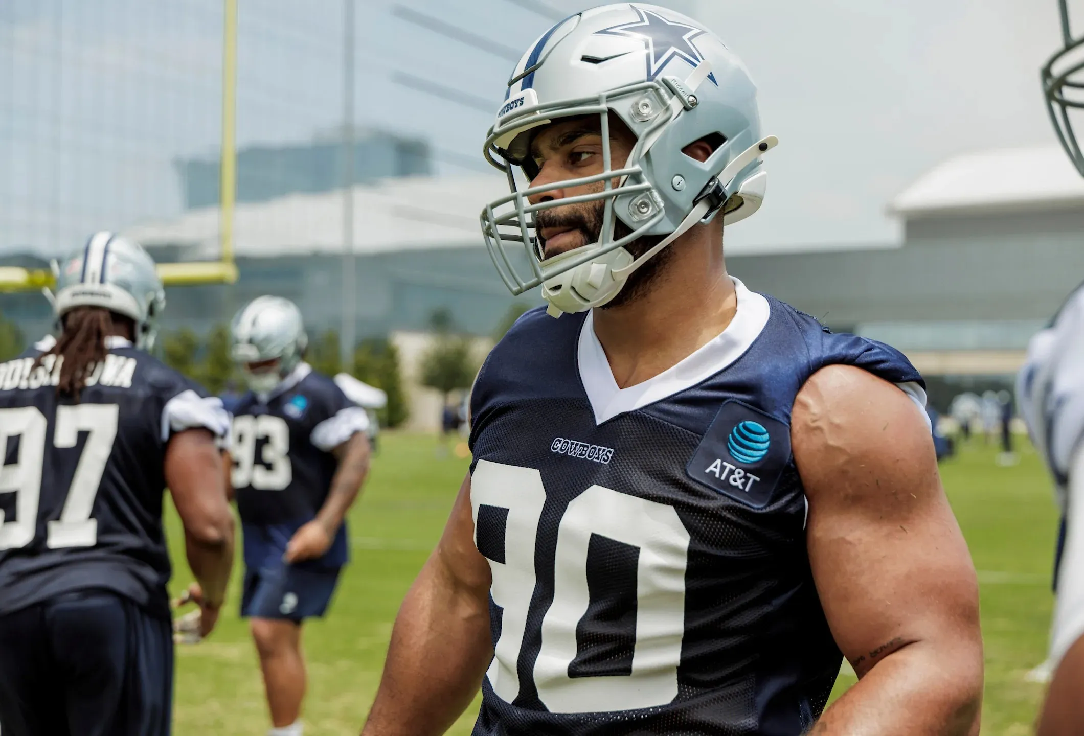 New Cowboys signing turning heads at OTAs with jaw-dropping physique