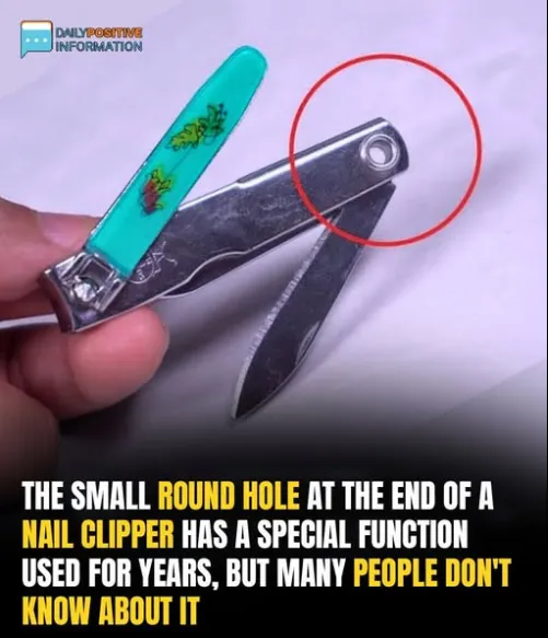 The “Small Round Hole” On The Nail Clipper Has Special And Powerful Uses, And I Had No Idea