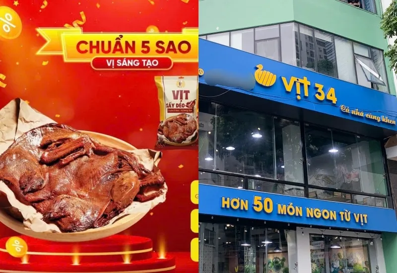 Nguồn gốc món Vịt Sấy Dẻo của Vịt 34, lý do xoá nhiều video quảng bá gây s-ố-c