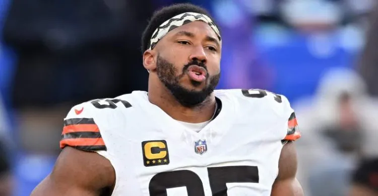 Browns Issue Firm Statement on Myles Garrett’s OTA Absence