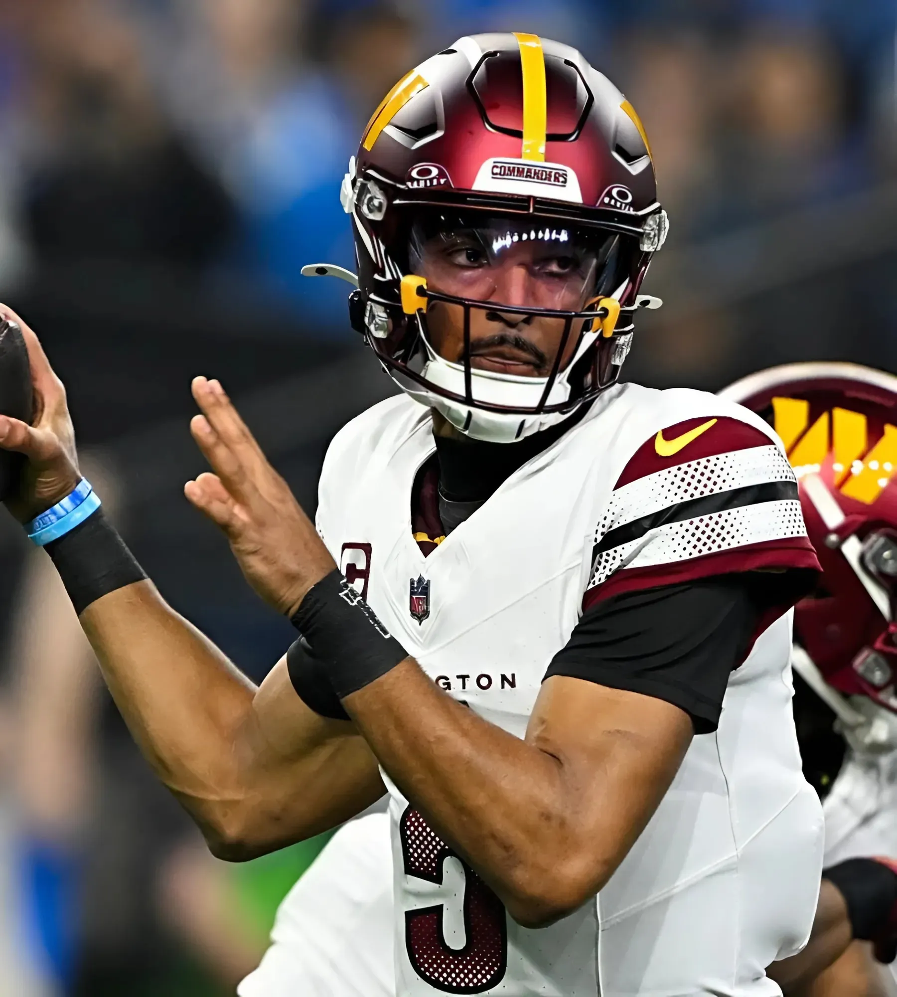 Kliff Kingsbury explains how Jayden Daniels could improve