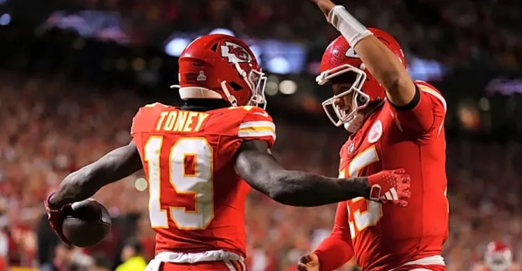 Kadarius Toney trying too hard to suck up to Chiefs fans with Patrick Mahomes praise