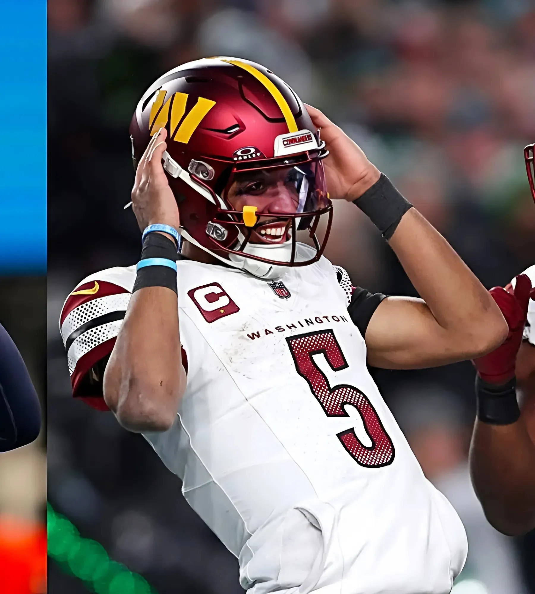 ESPN Issues Wild Comparison of Commanders' Jayden Daniels to Patriots' Drake Maye